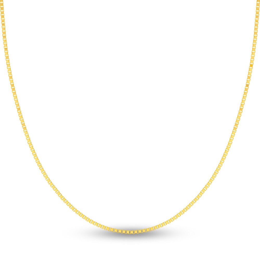 Box Chain Necklace 14K Yellow Gold 30" M1QqhTop Box Chain Necklace 14K Yellow Gold 30" M1QqhTop