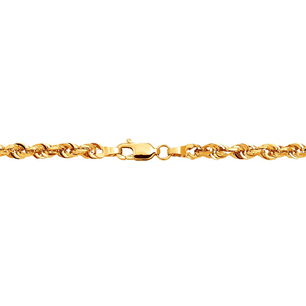 Glitter Rope Necklace 10K Yellow Gold 24\" MH4jv5Uk Glitter Rope Necklace 10K Yellow Gold 24\" MH4jv5Uk