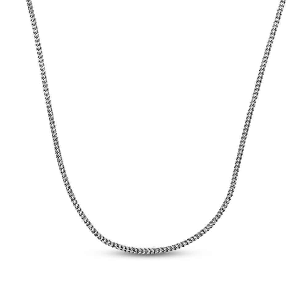 Franco Chain Necklace 14K White Gold OJvDXeKD Franco Chain Necklace 14K White Gold OJvDXeKD