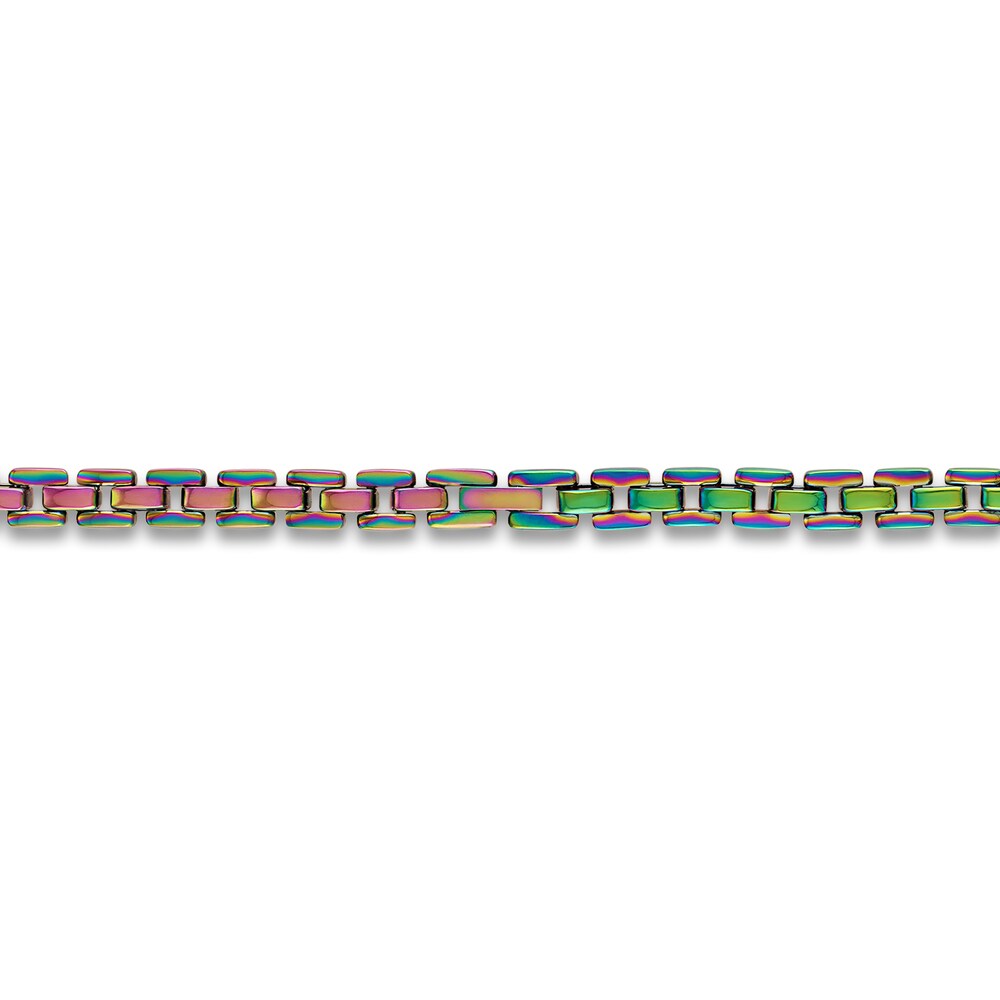 Rolo Chain Necklace Anodized Stainless Steel OeyLY8Fc Rolo Chain Necklace Anodized Stainless Steel OeyLY8Fc