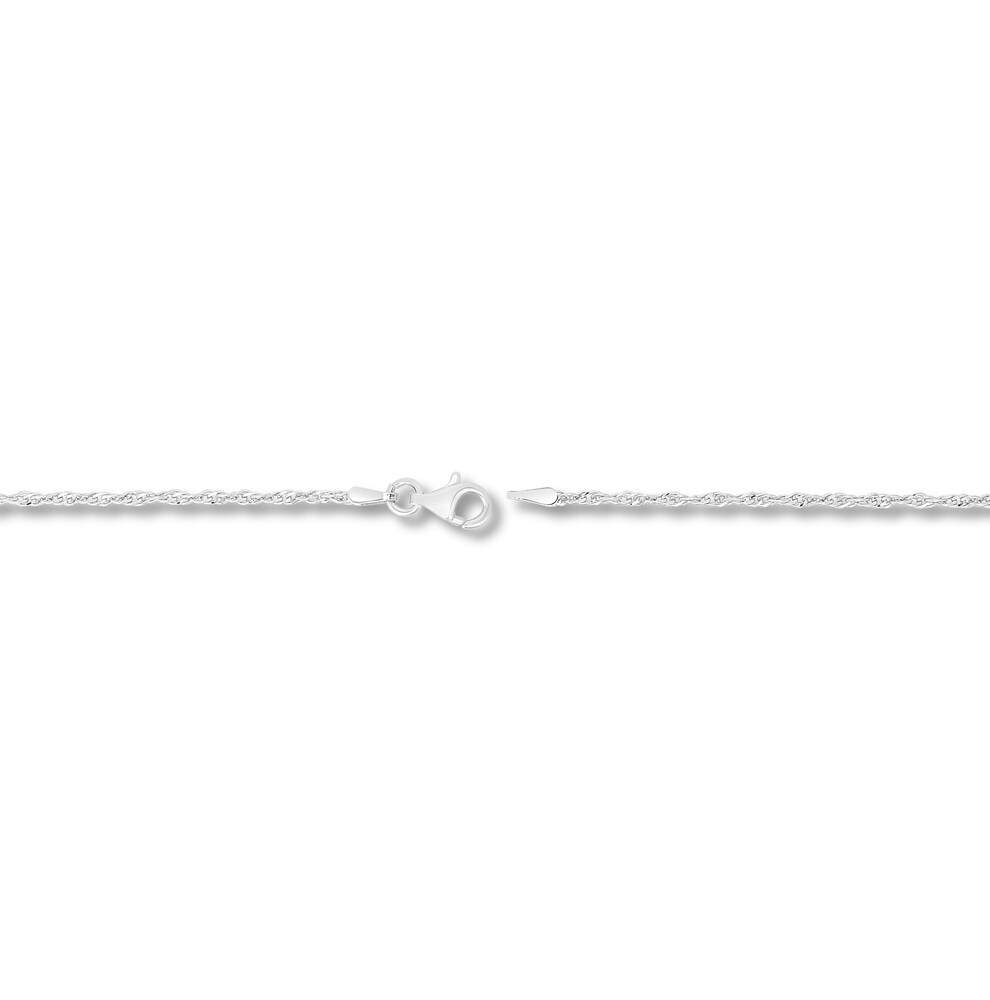 Singapore Chain Necklace Sterling Silver 20\" Ohewfi7C Singapore Chain Necklace Sterling Silver 20\" Ohewfi7C