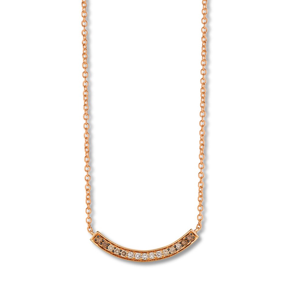 Le Vian Chocolate Ombre Necklace 1/3 ct tw Diamonds 14K Gold PDC9akov Le Vian Chocolate Ombre Necklace 1/3 ct tw Diamonds 14K Gold PDC9akov