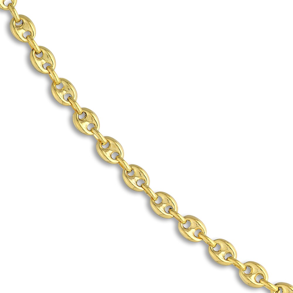 Puffy Mariner Link Necklace 14K Yellow Gold Qlvs7vxw Puffy Mariner Link Necklace 14K Yellow Gold Qlvs7vxw