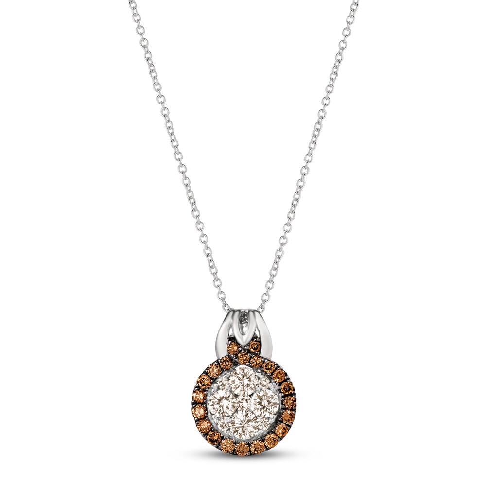 Le Vian Diamond Necklace 7/8 ct tw 14K Vanilla Gold ROu5n964 Le Vian Diamond Necklace 7/8 ct tw 14K Vanilla Gold ROu5n964