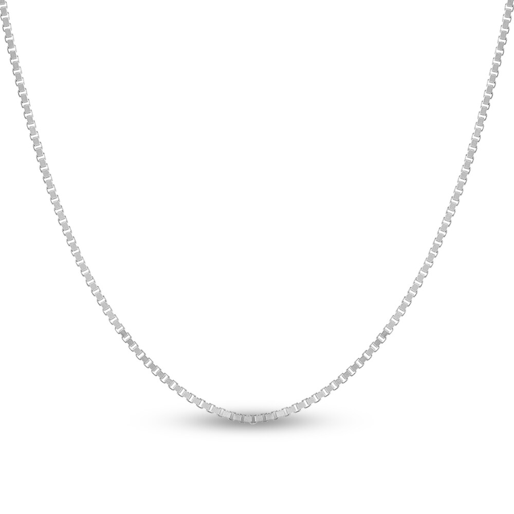 Box Chain Necklace 14K White Gold 22" Rkc3Cqgo Box Chain Necklace 14K White Gold 22" Rkc3Cqgo