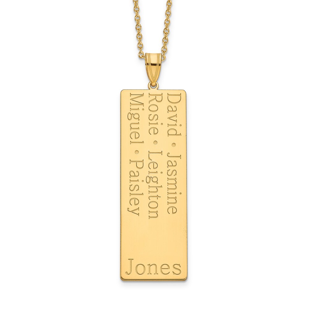 Six Name Family Pendant SJgZxVKR