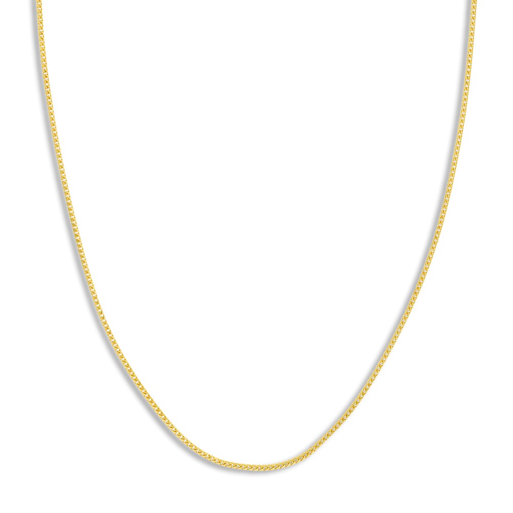 Franco Chain Necklace 14K Yellow Gold 20" TxlF5aC7 Franco Chain Necklace 14K Yellow Gold 20" TxlF5aC7