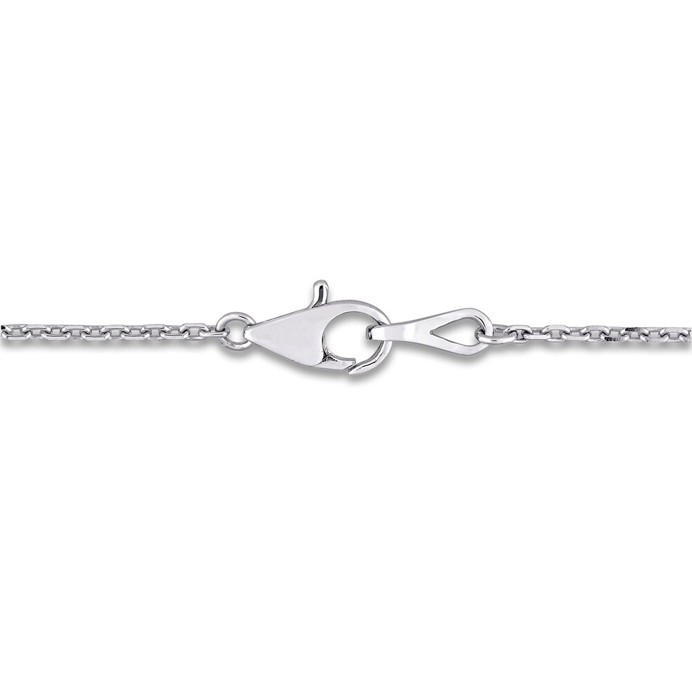 Diamond Cluster Necklace 1-1/10 ct tw Round 14K White Gold 16\" UWlQcL1w Diamond Cluster Necklace 1-1/10 ct tw Round 14K White Gold 16\" UWlQcL1w