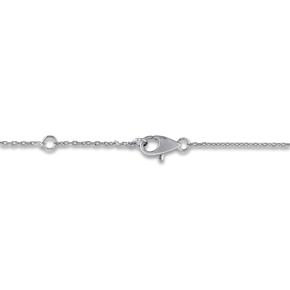 Diamond Bar Necklace 1/3 ct tw Round 14K White Gold WEOk2L3o Diamond Bar Necklace 1/3 ct tw Round 14K White Gold WEOk2L3o