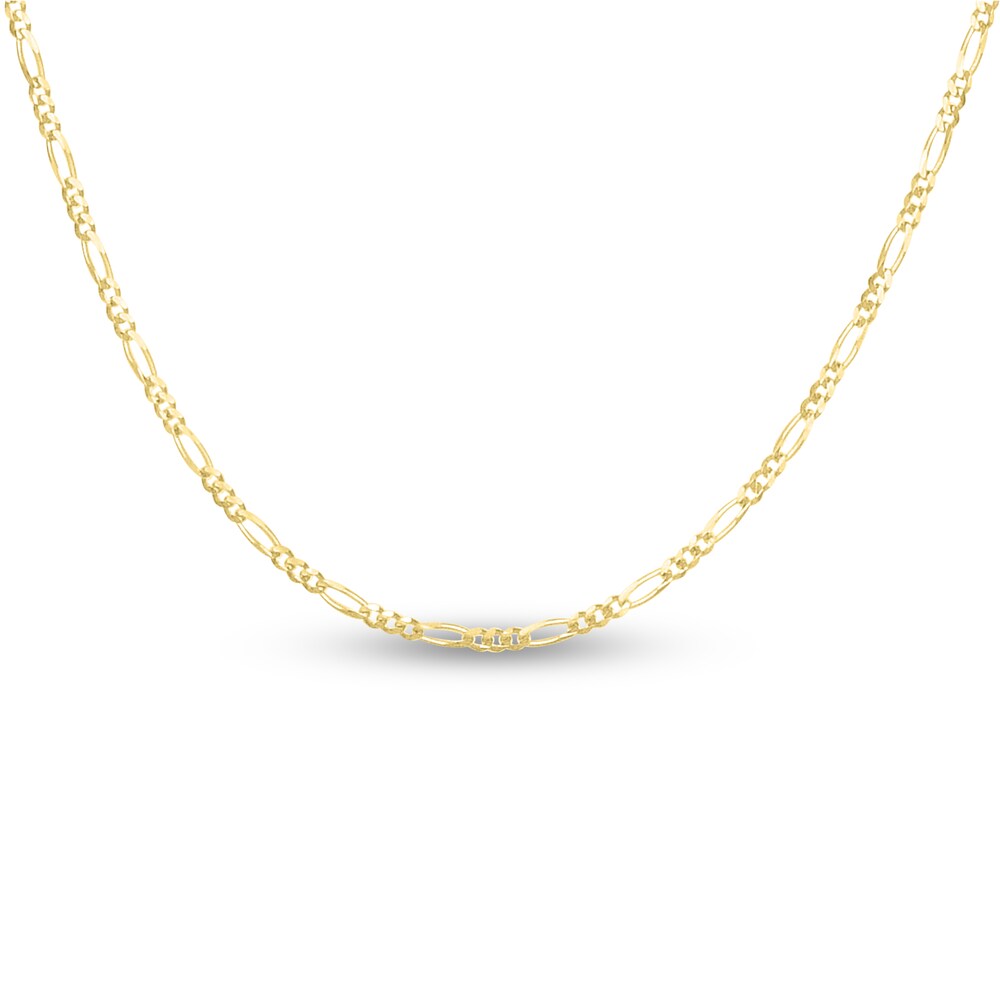 Figaro Chain Necklace 14K Yellow Gold 24" WhjjKoTE Figaro Chain Necklace 14K Yellow Gold 24" WhjjKoTE