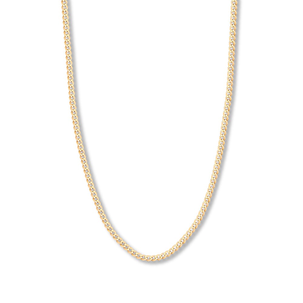 30" Curb Chain 14K Yellow Gold Appx. 4.4mm Y9NkniMU 30" Curb Chain 14K Yellow Gold Appx. 4.4mm Y9NkniMU