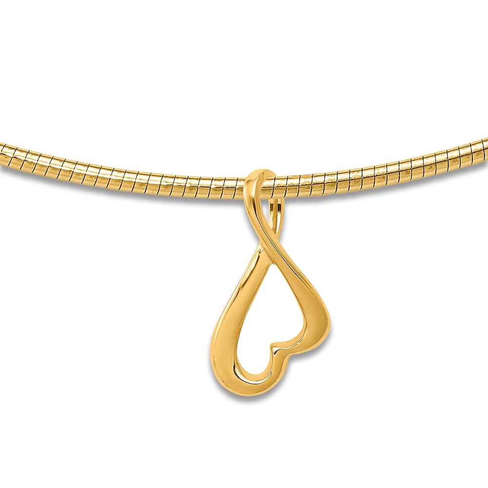 High-Polish Slide Charm 14K Yellow Gold YHENBhZD High-Polish Slide Charm 14K Yellow Gold YHENBhZD