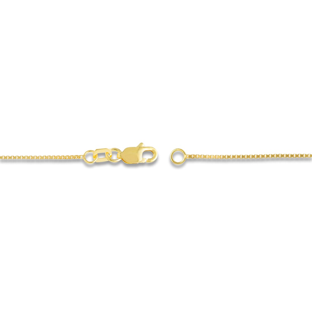 Box Chain 14K Yellow Gold 20\" Length ZjlZ4sW9