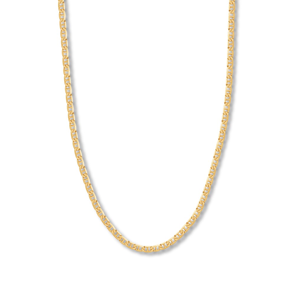 22" Mariner Chain 14K Yellow Gold Appx. 4.4mm aVShMA3F 22" Mariner Chain 14K Yellow Gold Appx. 4.4mm aVShMA3F