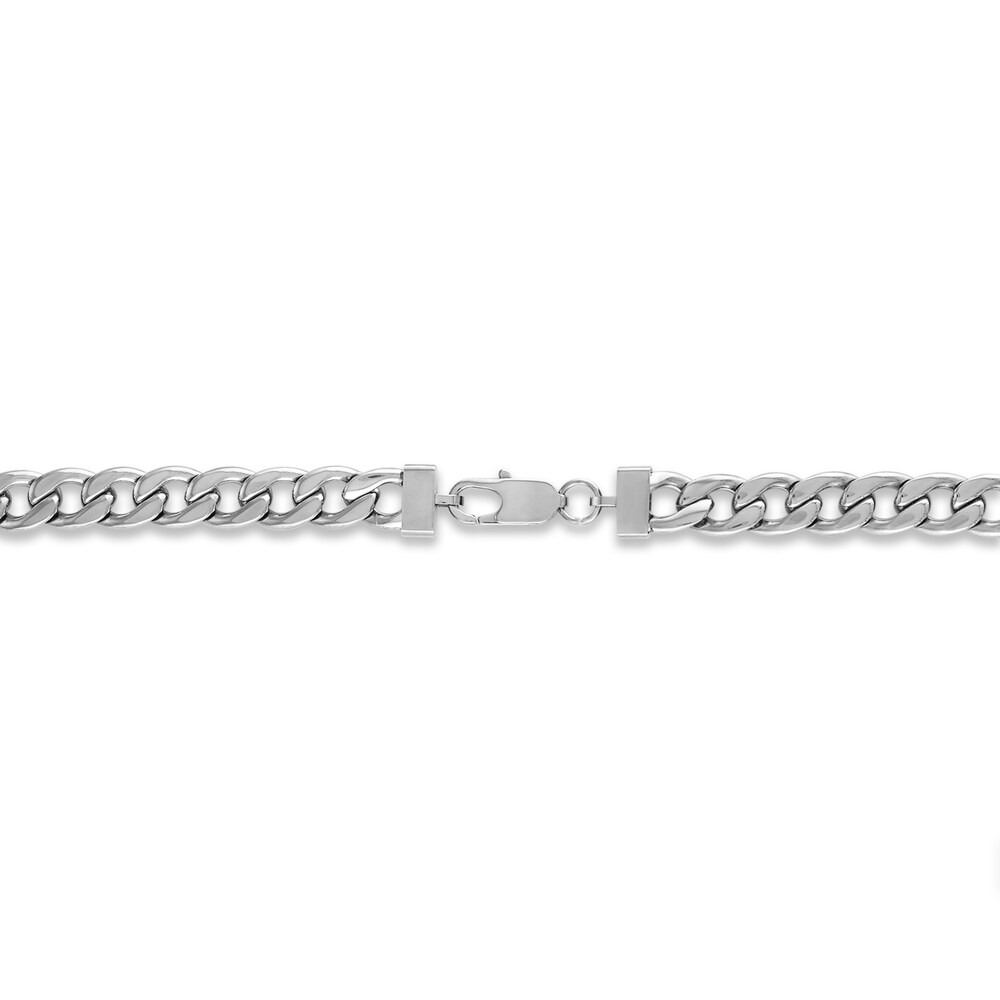 Curb Chain Necklace Stainless Steel bV9Am5WI Curb Chain Necklace Stainless Steel bV9Am5WI