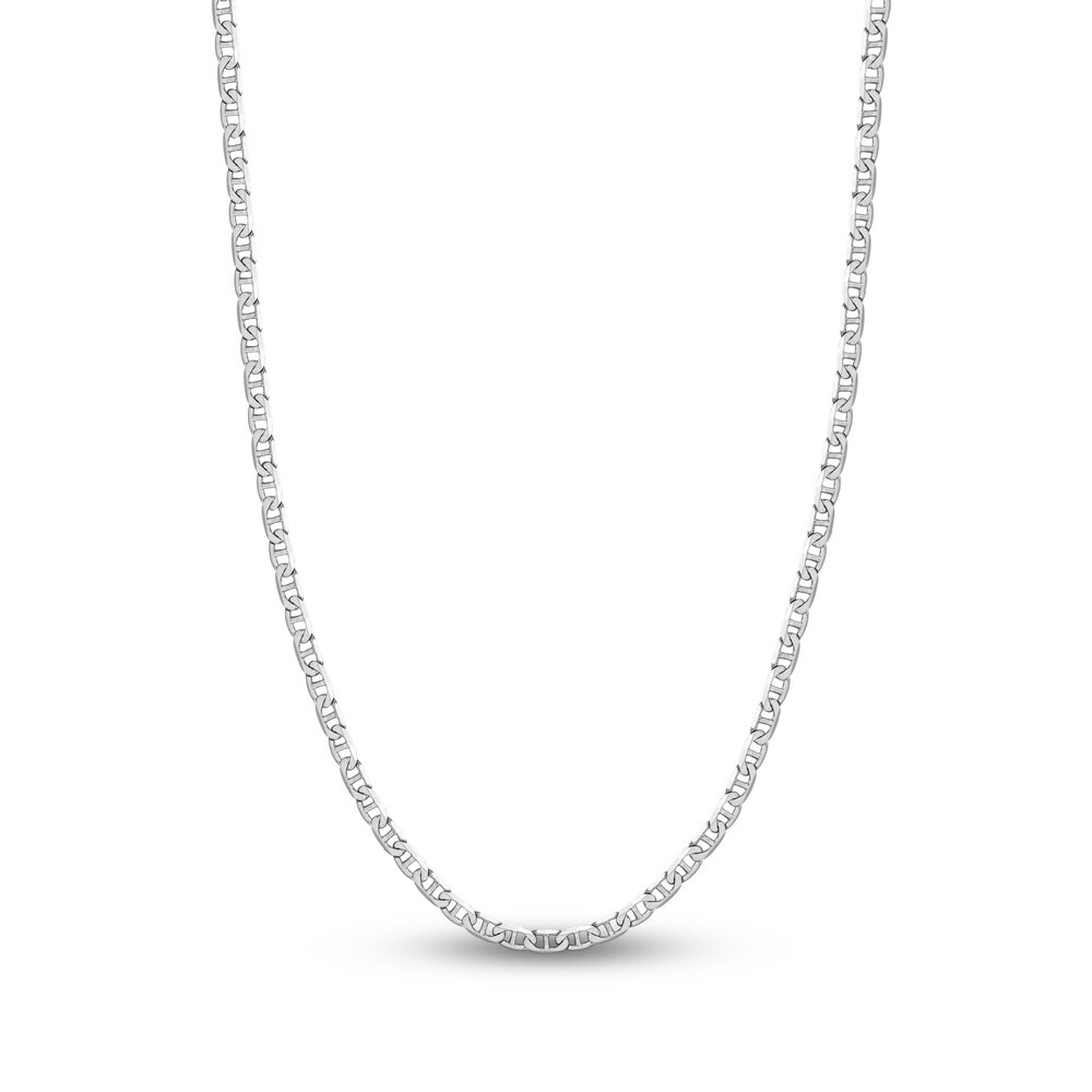 Mariner Chain Necklace 14K White Gold 20" cQdVph0y Mariner Chain Necklace 14K White Gold 20" cQdVph0y
