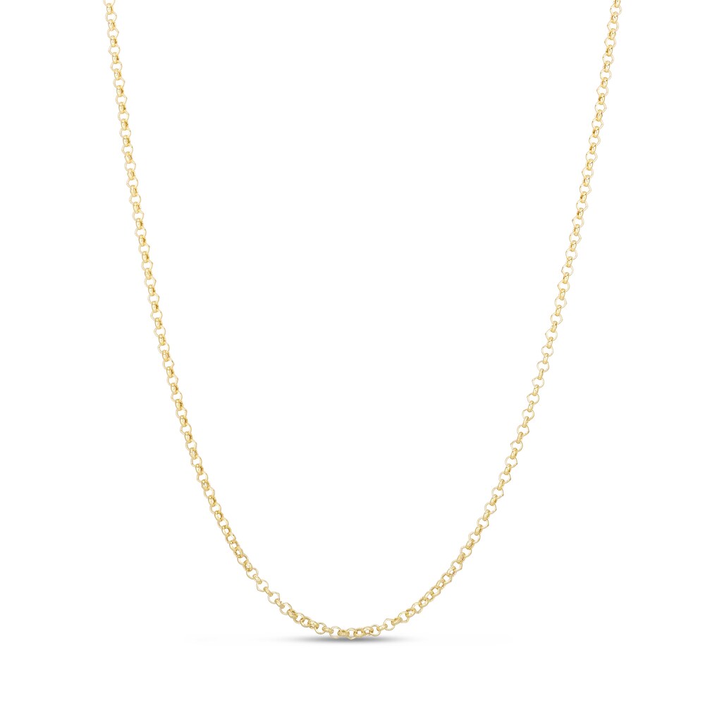 Rolo Chain Necklace 14K Yellow Gold 18" ce6RrpLq Rolo Chain Necklace 14K Yellow Gold 18" ce6RrpLq