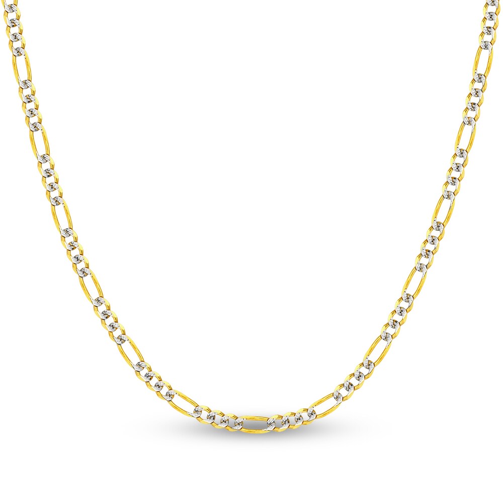 Figaro Chain Necklace 14K Two-Tone Gold 20" dYi1ItJj Figaro Chain Necklace 14K Two-Tone Gold 20" dYi1ItJj