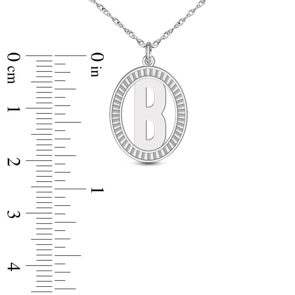 Initial Pendant Necklace Sterling Silver 18\" deYXfFJW Initial Pendant Necklace Sterling Silver 18\" deYXfFJW