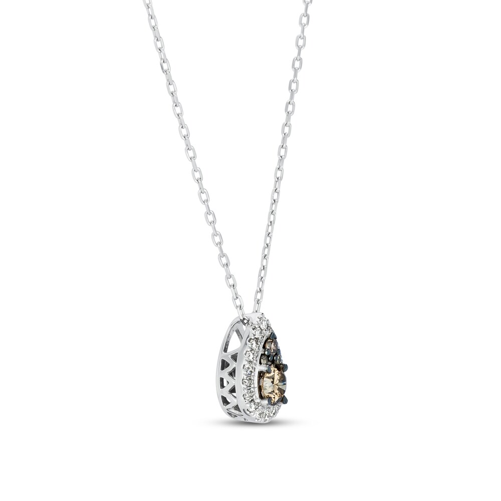 Le Vian Chocolate Diamond Necklace 1/2 Round 14K Vanilla Gold e2ed21hL Le Vian Chocolate Diamond Necklace 1/2 Round 14K Vanilla Gold e2ed21hL