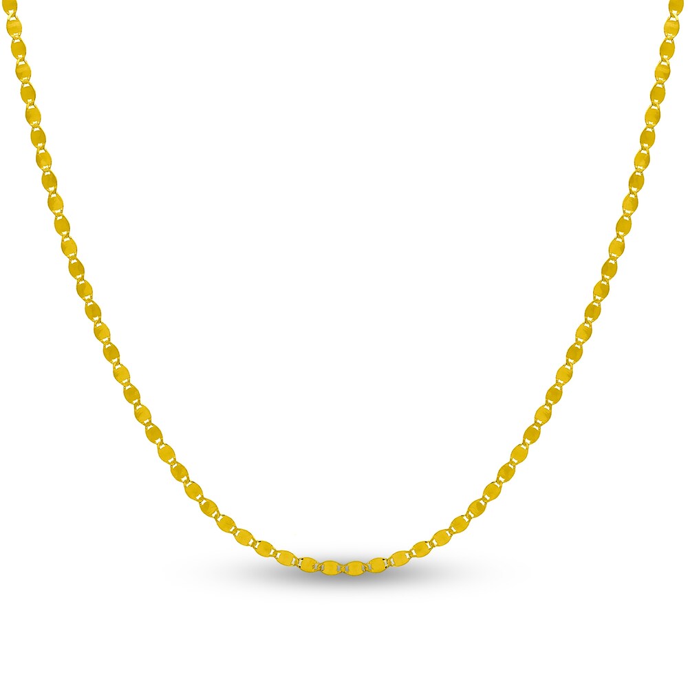 Valentino Chain Necklace 14K Yellow Gold 16" eQoXamLE Valentino Chain Necklace 14K Yellow Gold 16" eQoXamLE