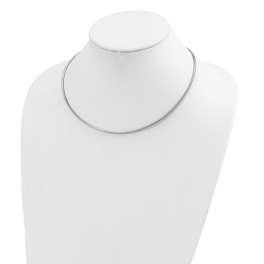 Reversible Omega Chain Necklace 14K Two-Tone Gold 18\" 2.0mm ea7bZS2O Reversible Omega Chain Necklace 14K Two-Tone Gold 18\" 2.0mm ea7bZS2O