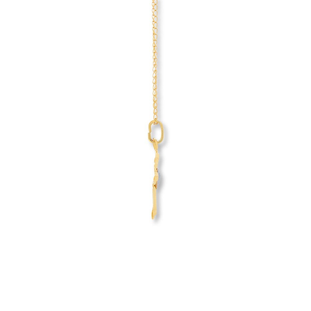 Children\'s Cross Necklace 14K Yellow Gold euY74Jyh Children\'s Cross Necklace 14K Yellow Gold euY74Jyh