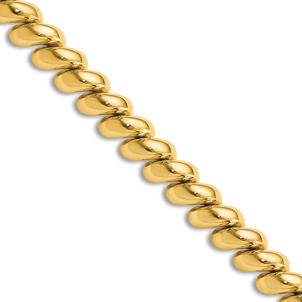 San Marco Chain Necklace 14K Yellow Gold 16\" fIfHquok San Marco Chain Necklace 14K Yellow Gold 16\" fIfHquok