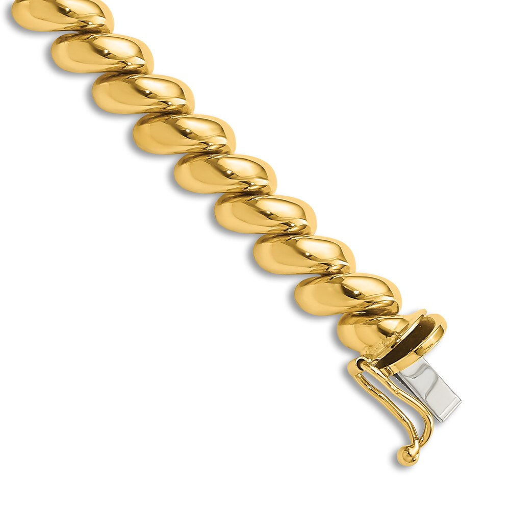 San Marco Chain Necklace 14K Yellow Gold 16\" fIfHquok San Marco Chain Necklace 14K Yellow Gold 16\" fIfHquok