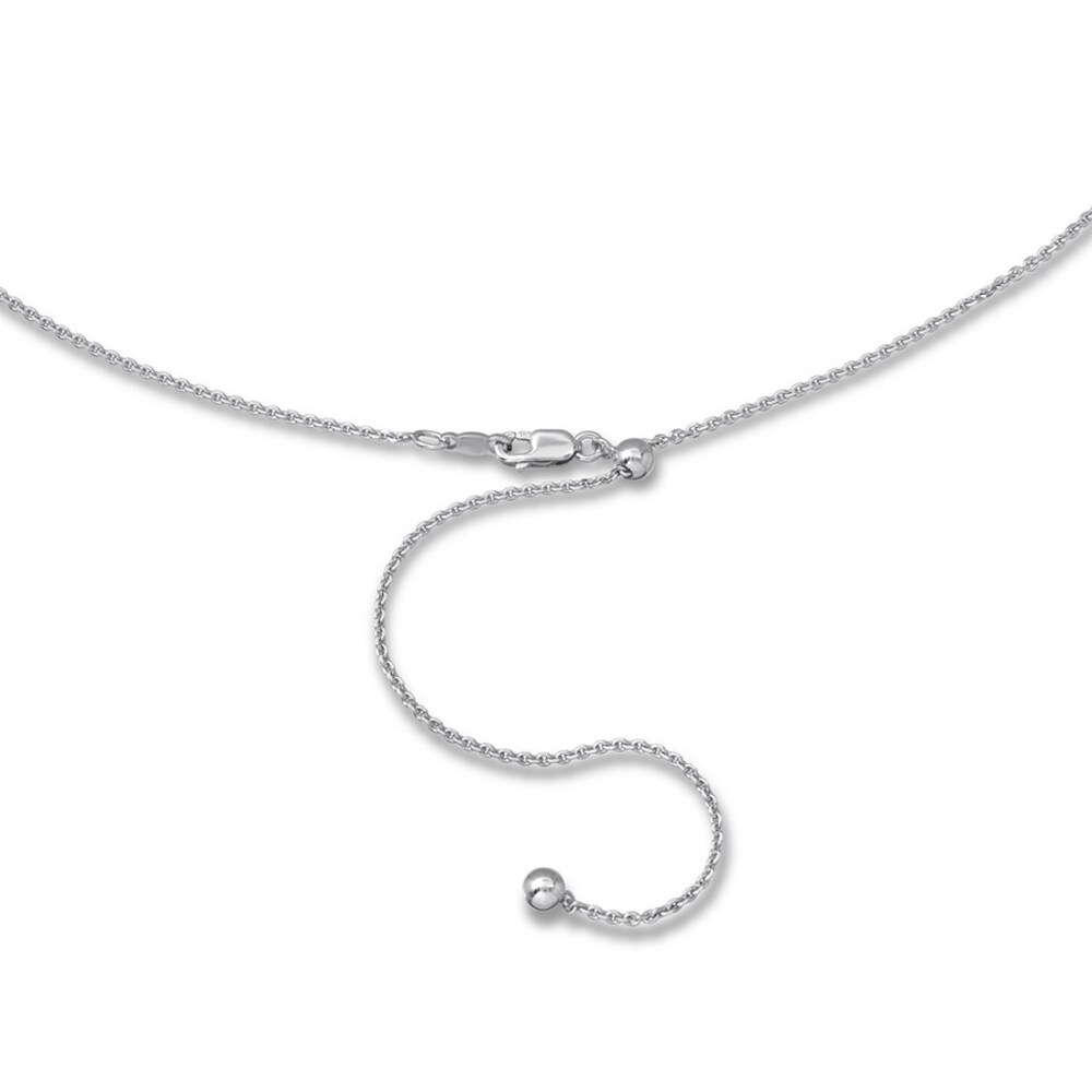 Forzatina Chain Necklace Sterling Silver 24\" Adjustable g26A2tig Forzatina Chain Necklace Sterling Silver 24\" Adjustable g26A2tig