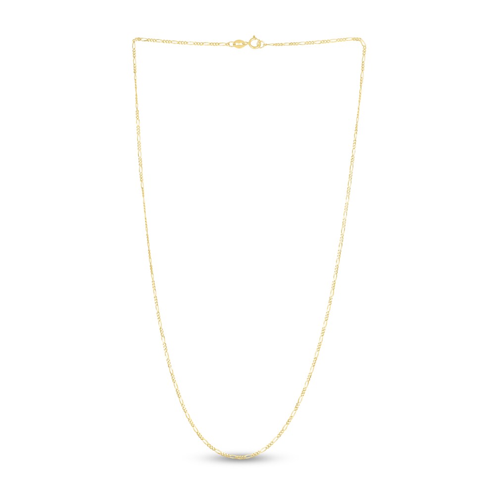 Figaro Chain Necklace 14K Yellow Gold 20\" g7bhuT7o Figaro Chain Necklace 14K Yellow Gold 20\" g7bhuT7o