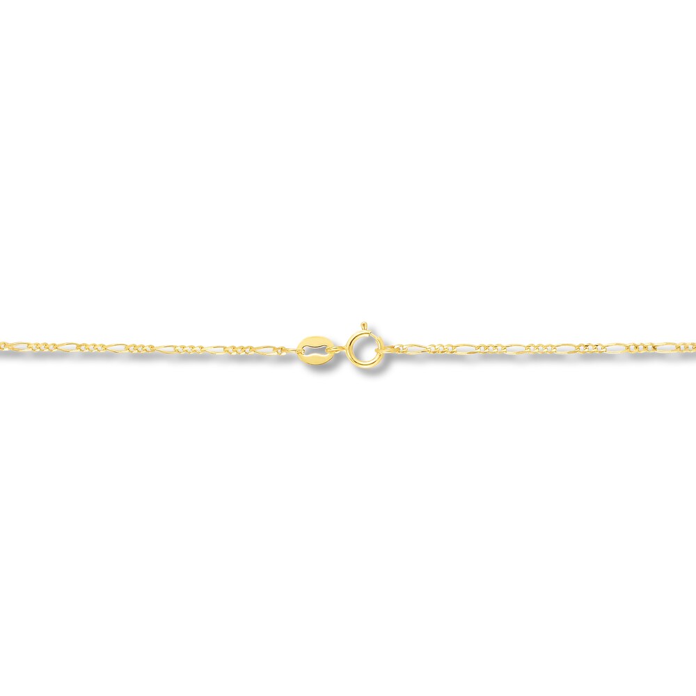 Figaro Chain Necklace 14K Yellow Gold 20\" g7bhuT7o Figaro Chain Necklace 14K Yellow Gold 20\" g7bhuT7o
