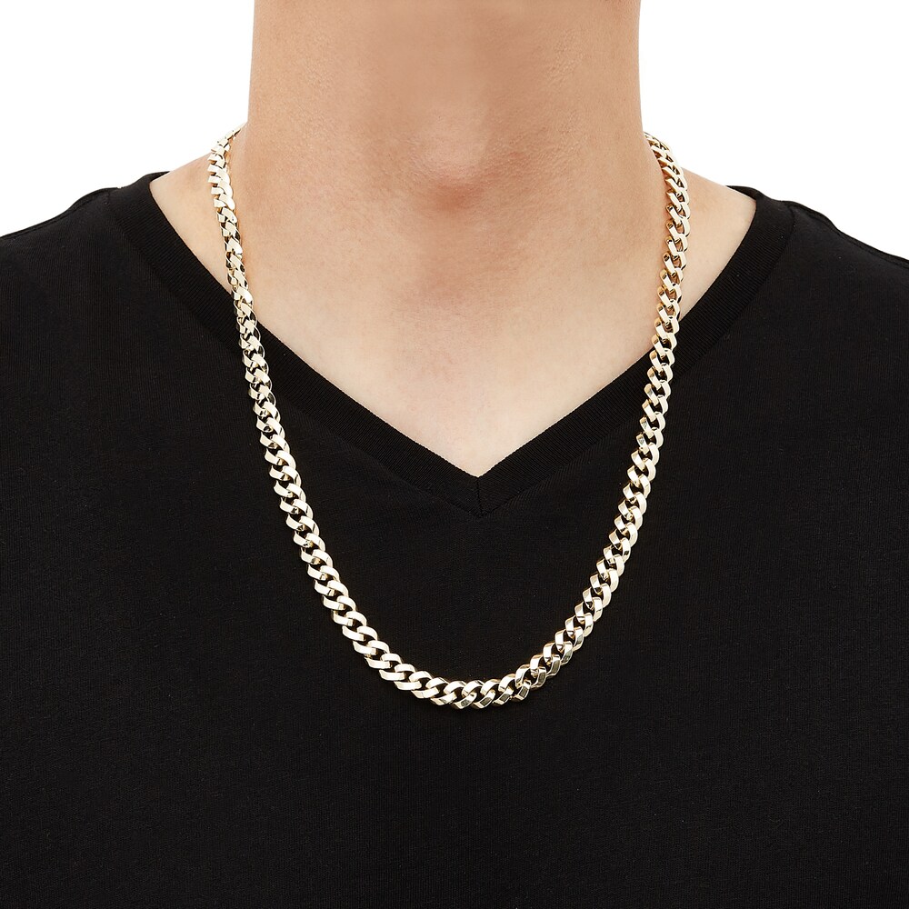 Italia D\'Oro Men\'s Monaco Chain Necklace 14K Yellow Gold 24\" g8o7EfiC Italia D\'Oro Men\'s Monaco Chain Necklace 14K Yellow Gold 24\" g8o7EfiC