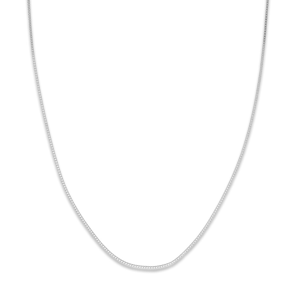 Box Chain 14K White Gold 24" Length gn6mGvj8 Box Chain 14K White Gold 24" Length gn6mGvj8