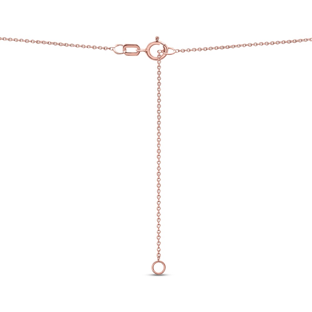 Diamond Leo Necklace 1/10 ct tw 10K Rose Gold hW0wsefa Diamond Leo Necklace 1/10 ct tw 10K Rose Gold hW0wsefa