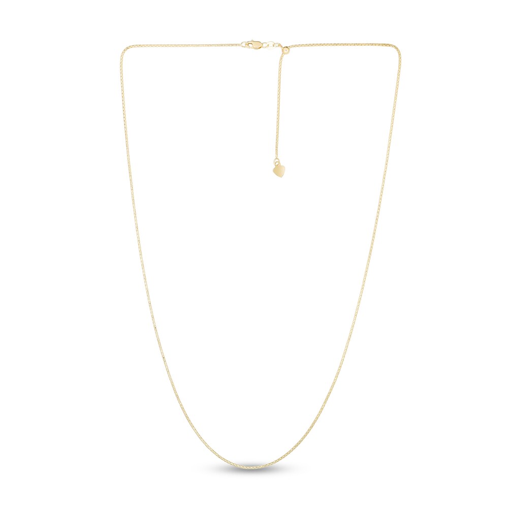 Popcorn Chain Necklace 14K Yellow Gold 22\" Adjustable hc6ocpRX Popcorn Chain Necklace 14K Yellow Gold 22\" Adjustable hc6ocpRX