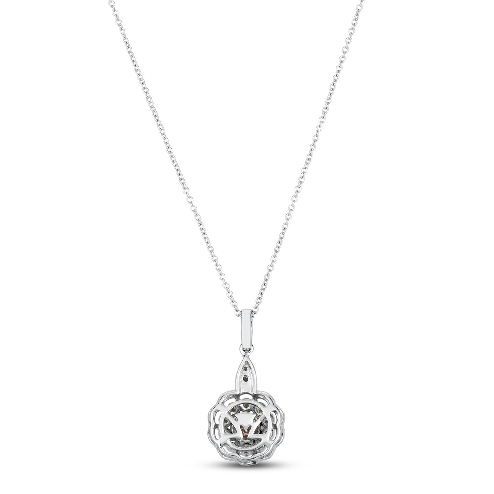 Le Vian Chocolate Diamond Necklace 7/8 ct tw Round 14K Vanilla Gold hi5TtYJ9 Le Vian Chocolate Diamond Necklace 7/8 ct tw Round 14K Vanilla Gold hi5TtYJ9