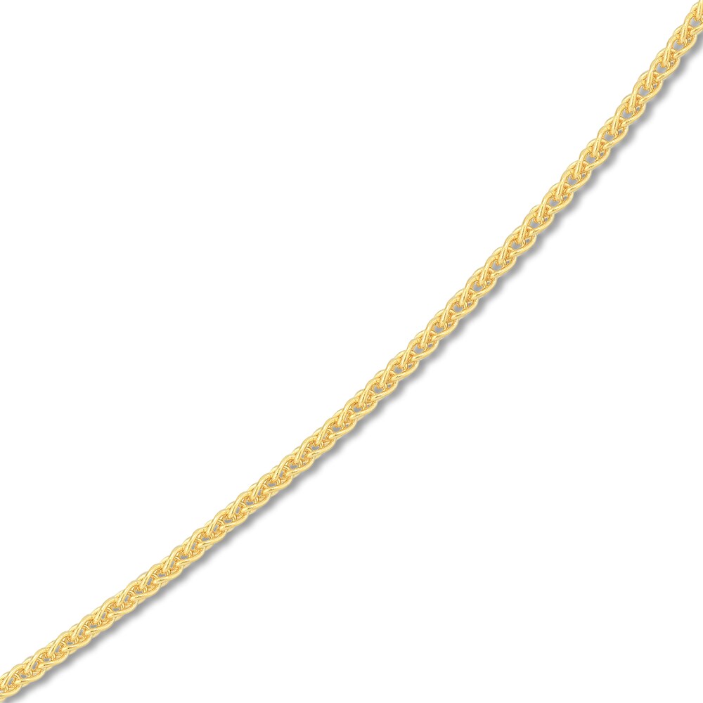 Round Wheat Chain Necklace 14K Yellow Gold 20\" kpMqcQSh Round Wheat Chain Necklace 14K Yellow Gold 20\" kpMqcQSh