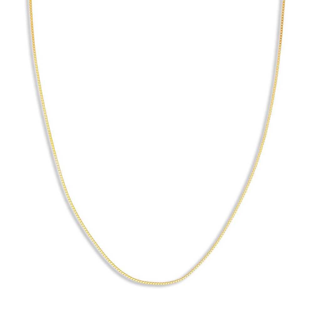 Box Chain 14K Yellow Gold 24" Length mPWpx4WO Box Chain 14K Yellow Gold 24" Length mPWpx4WO