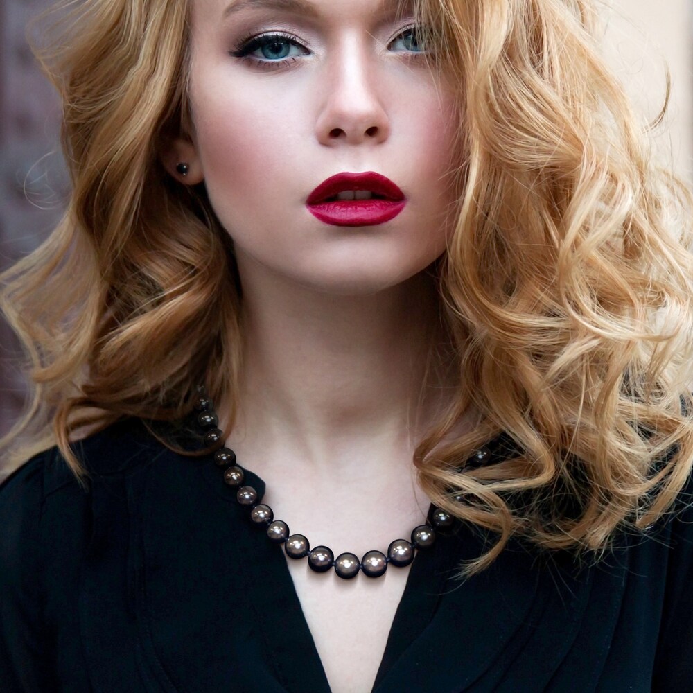 Tahitian Cultured Freshwater Pearl Strand Necklace 14K White Gold meH9hLRn Tahitian Cultured Freshwater Pearl Strand Necklace 14K White Gold meH9hLRn