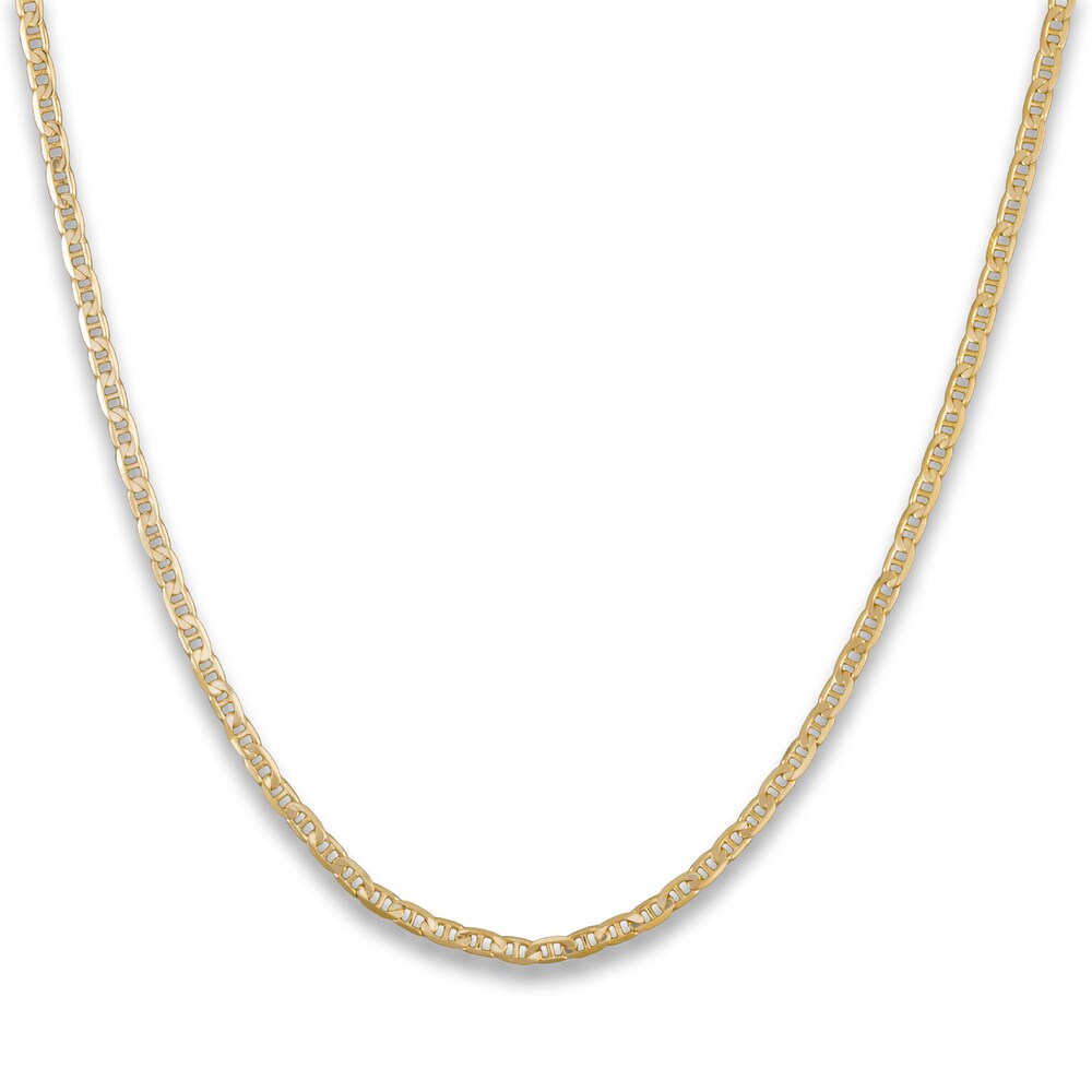 Mariner Chain Necklace 14K Yellow Gold 24\" n3e2iD3Z Mariner Chain Necklace 14K Yellow Gold 24\" n3e2iD3Z