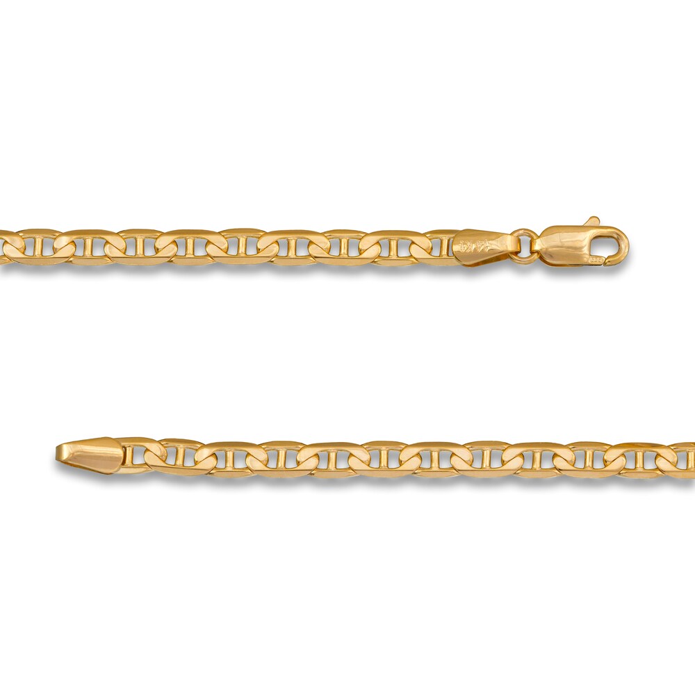 Mariner Chain Necklace 14K Yellow Gold 24\" n3e2iD3Z Mariner Chain Necklace 14K Yellow Gold 24\" n3e2iD3Z