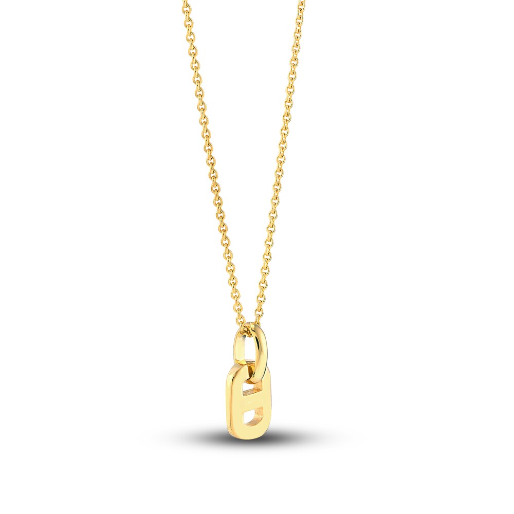 Mariner Link Pendant Necklace 14K Yellow Gold 18\" o7sQuXw2 Mariner Link Pendant Necklace 14K Yellow Gold 18\" o7sQuXw2