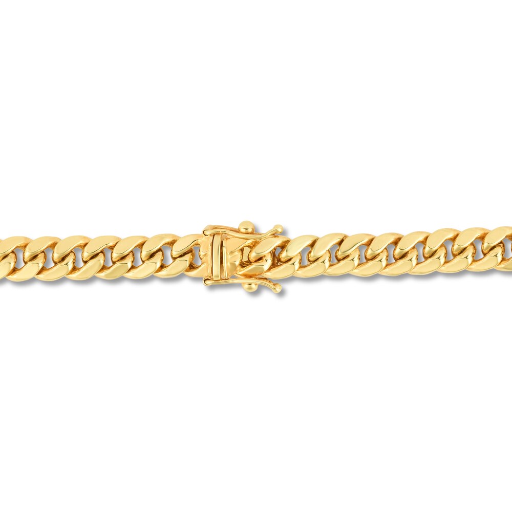Miami Cuban Link Necklace 14K Yellow Gold 24\" oV34e63f Miami Cuban Link Necklace 14K Yellow Gold 24\" oV34e63f