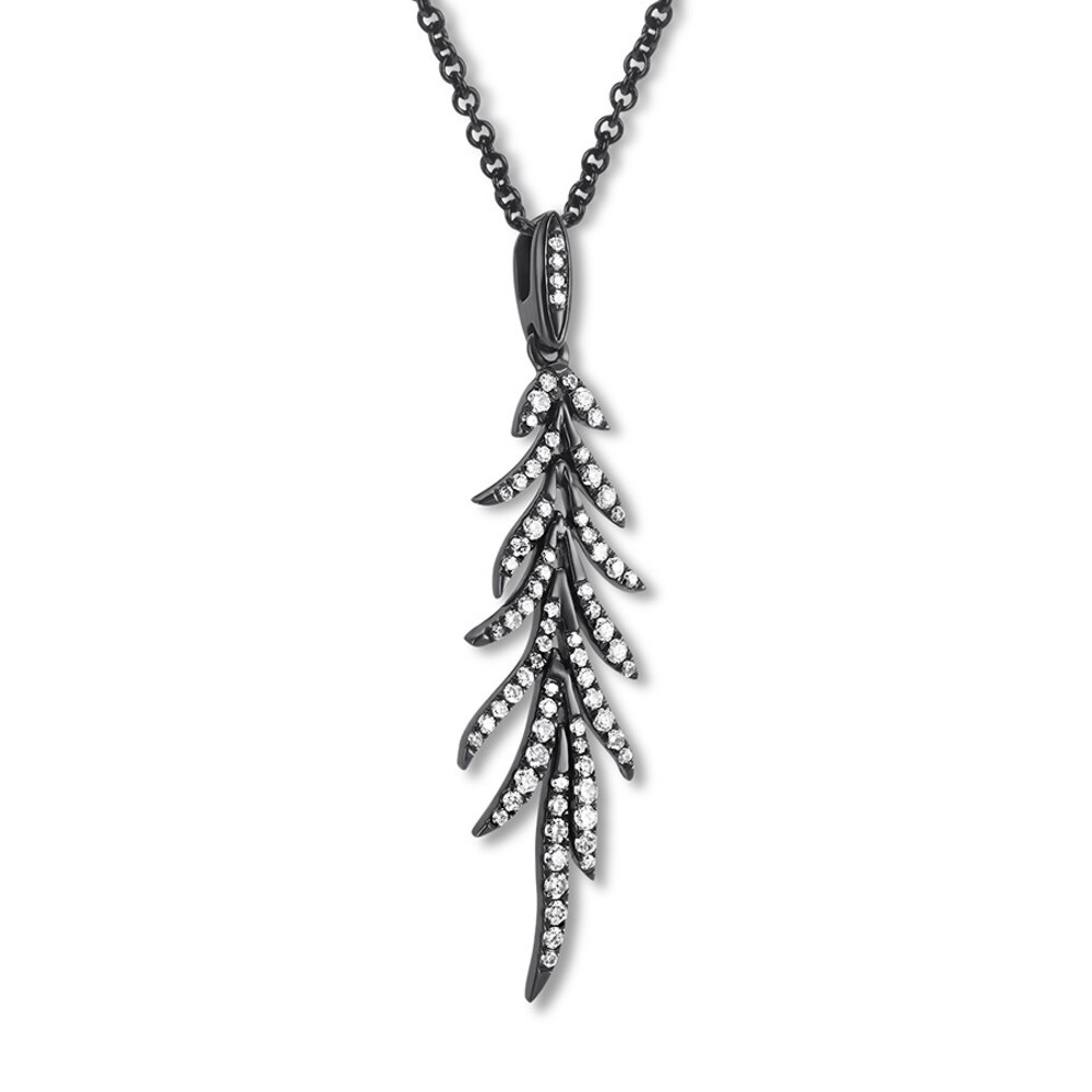 House of Virtruve Necklace 1/2 ct tw Diamonds Sterling Silver oa4TdAU4