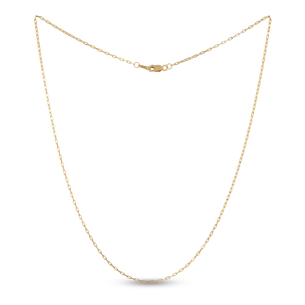 Paperclip Necklace 14K Yellow Gold 20\" 1.3MM oak0K5HE Paperclip Necklace 14K Yellow Gold 20\" 1.3MM oak0K5HE