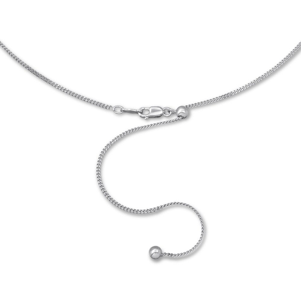 Curb Chain Necklace Sterling Silver 20\" Adjustable pGIDdHMT Curb Chain Necklace Sterling Silver 20\" Adjustable pGIDdHMT