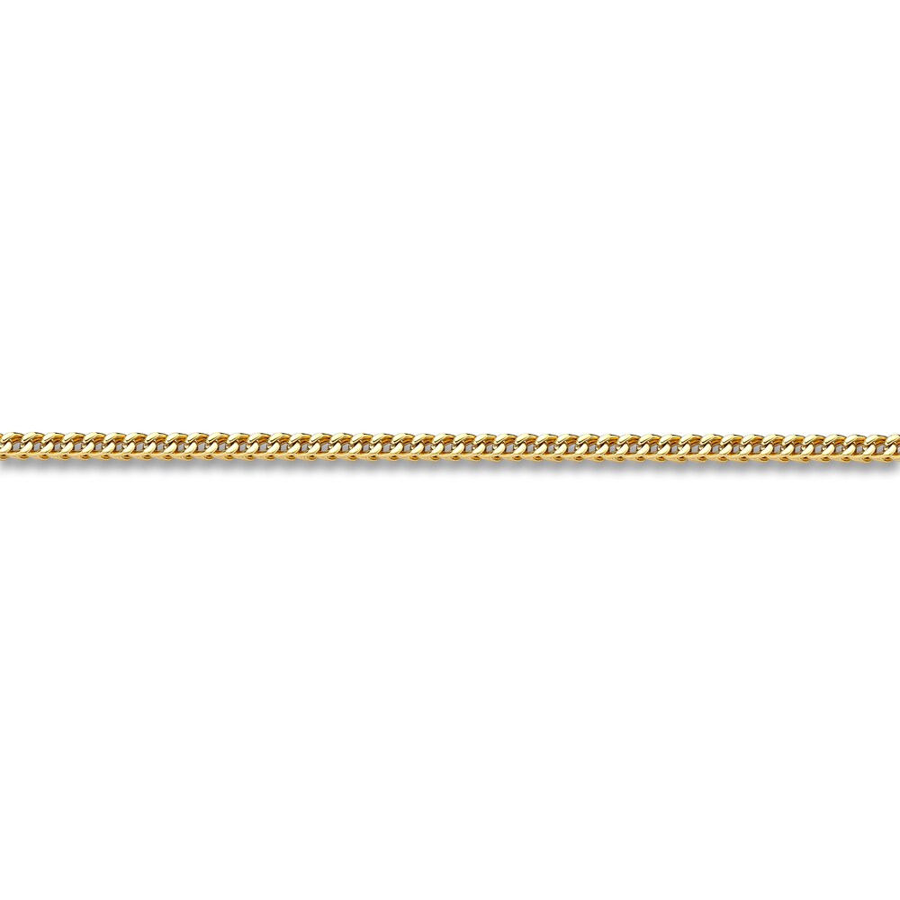 Men\'s Franco Chain Necklace Gold Ion-Plated Stainless Steel 18\" pf5Eghzc