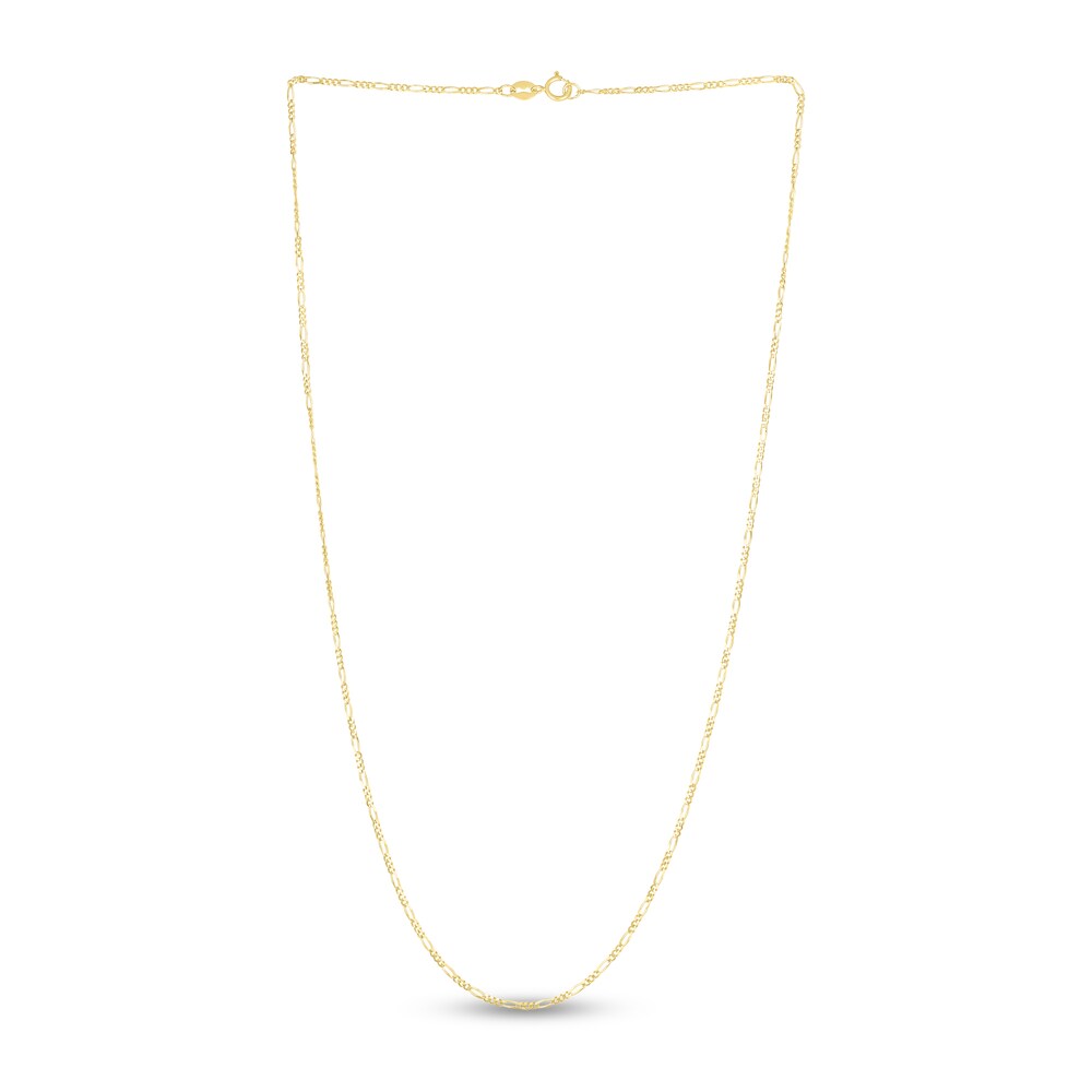Figaro Chain Necklace 14K Yellow Gold 18\" qcyDLa4D Figaro Chain Necklace 14K Yellow Gold 18\" qcyDLa4D