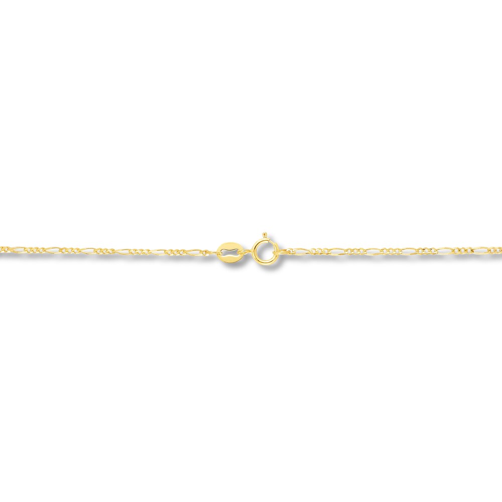 Figaro Chain Necklace 14K Yellow Gold 18\" qcyDLa4D Figaro Chain Necklace 14K Yellow Gold 18\" qcyDLa4D